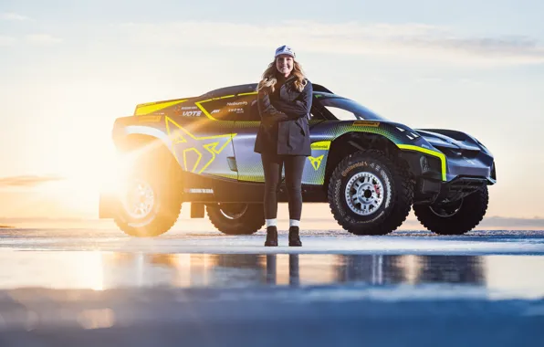 Picture Girl, Smile, Cupra, Cupra XE, Electric racing, Electric Racing, Klara Andersson, Clara Andersson