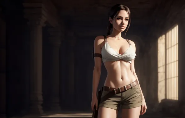 Girl, the game, Lara Croft, Lara Croft: tomb raider