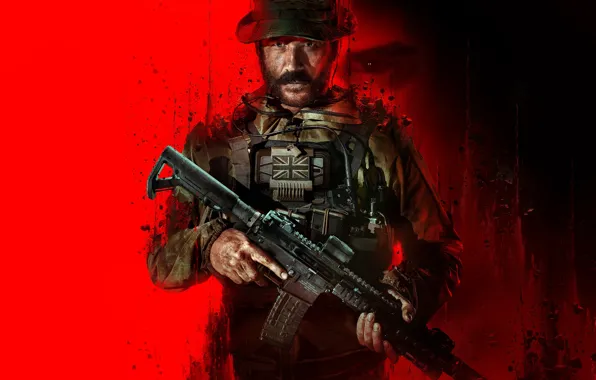 Wallpaper England, Flag, Britain, Call Of Duty, Captain Price.