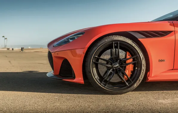 Aston Martin, DBS, Superleggera, convertible, the front part, Volante, 2019, 5.2 L.