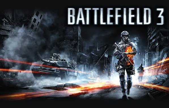 Soldiers, Fighter, Tank, Battlefield 3, Battlefield