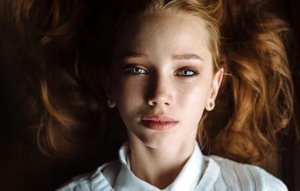 Look, portrait, Polina, Timofey Smirnov