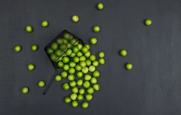 Table, peas, green peas, green peas, young green peas