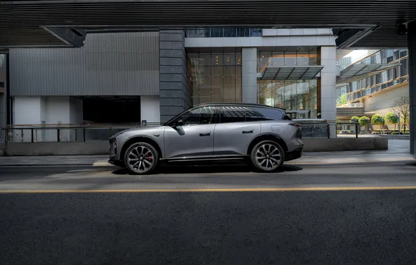 The city, SUV, side view, showcase, SUV, electric, NIO, 2025