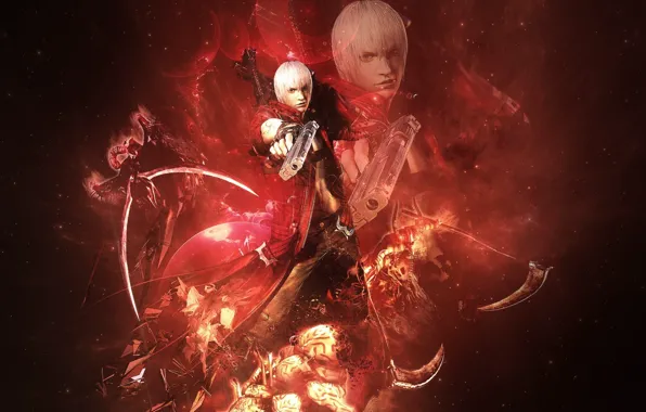 Wallpaper Dante, DMC, Devil May Cry for mobile and desktop, section игры,  resolution 1920x1080 - download