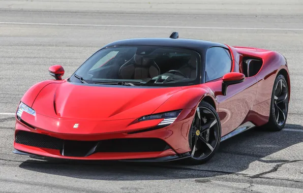 Ferrari, supercar, supercar, Road, 2020, Ferrari SF90, Ferrari SF90 Road, Ferari