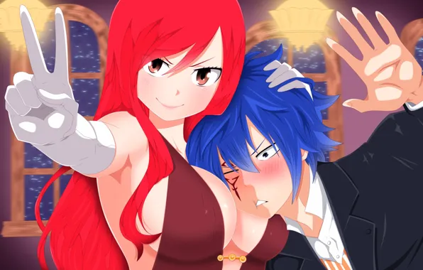 Game, blush, anime, asian, manga, japanese, Fairy Tail, oriental