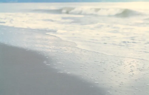 Sand, sea, wave, beach, the sky, water, nature, shore