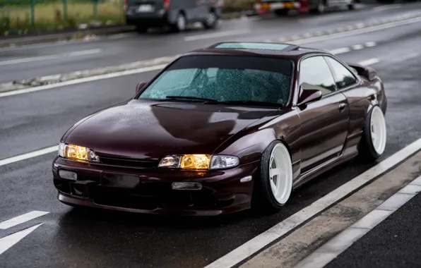 Picture Silvia, Nissan, Coupe, S14, Zenki