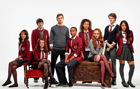 Picture students, Abode Of Anubis, Tasie Lawrence, House of Anubis, Jade Ramsey