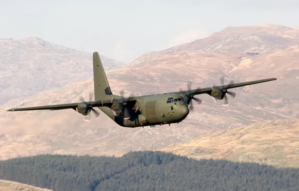 Picture the plane, military transport, Super Hercules, C-130J