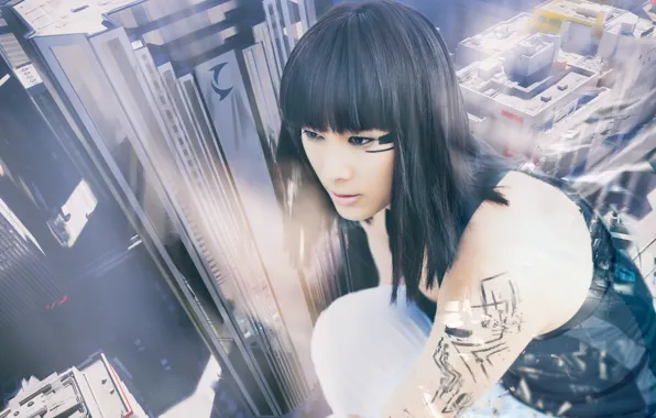 Picture girl, the city, cosplay, Faith, Mirror’s Edge