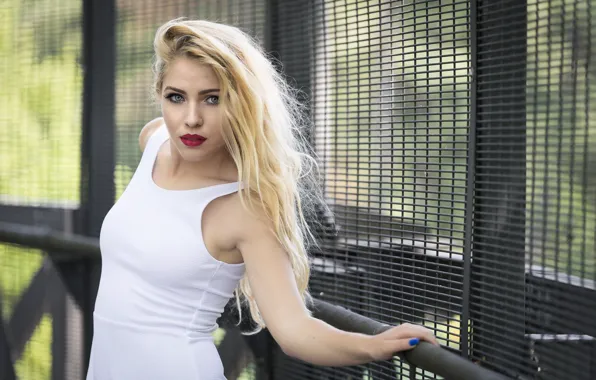 Picture summer, model, blonde, Asha