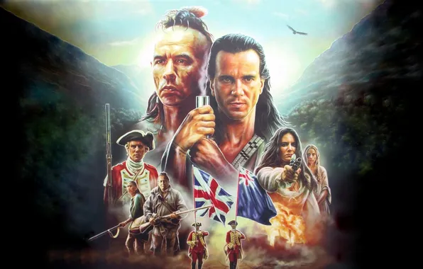 Hawkeye, Daniel Day-Lewis, The last of the Mohicans, Hawkeye, The Last of the Mohicans, Wes …