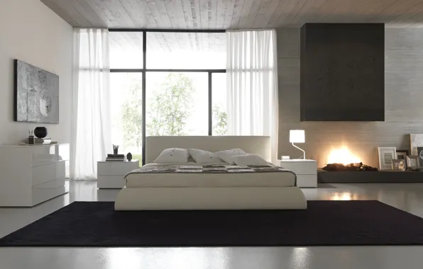 Design, house, style, Villa, interior, bedroom