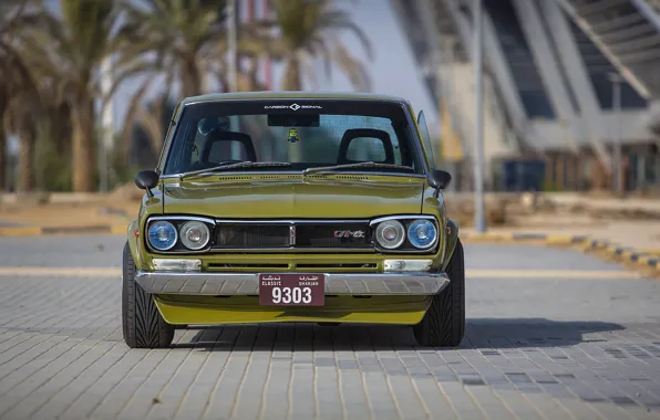 Machine, Classic, Nissan, Nissan, Lights, Car, 2000, Skyline
