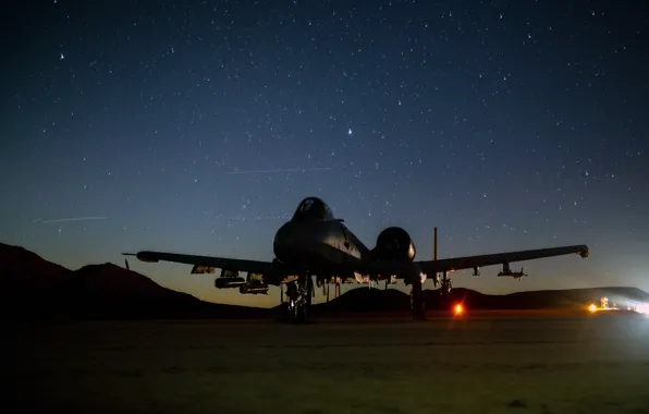 UNITED STATES AIR FORCE, Fairchild Republic A-10 Thunderbolt II, American single - seat twin - …