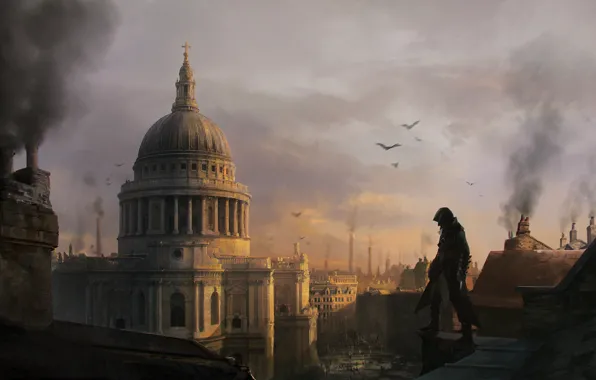 The building, London, art, Assassin's Creed: Syndicate, Jacob Frye