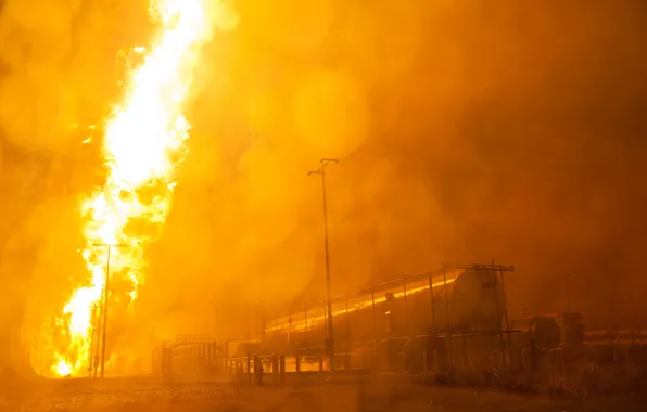 Crash, the explosion, Rocket, NASA, tank