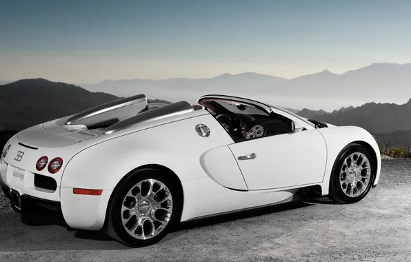 Bugatti, convertible, Veyron