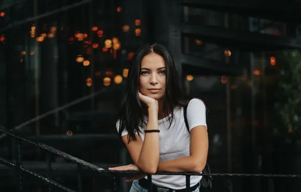 Look, hair, Girl, brunette