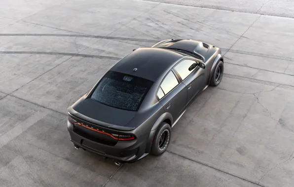 Dodge, Charger, the view from the top, AWD, 2019, SpeedKore, SEMA 2019, Twin Turbo Carbon