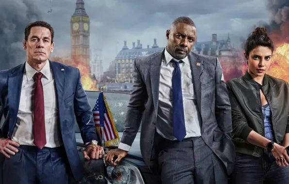 Action, poster, characters, Comedy, Idris Elba, Idris Elba, John Cena, John Cena