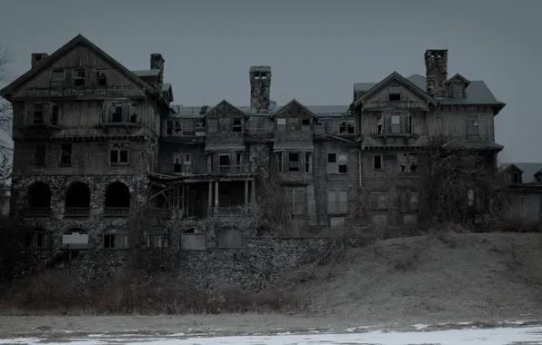 House, the building, old, devastation