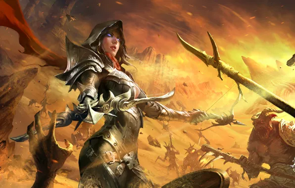 Diablo 3, crossbow, demon hunter, crossbow