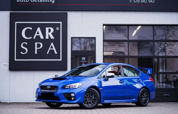 Subaru, WRX, STI, BLUE