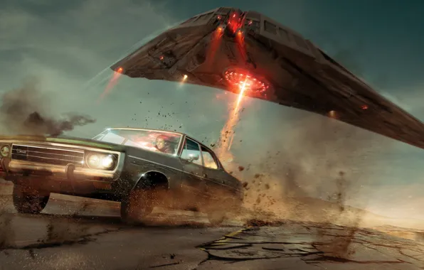 Chase, UFO, Art, UFO, Col Price, the chase