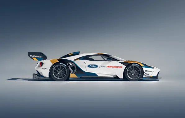 Ford, Ford GT, side view, Mk II, 2019