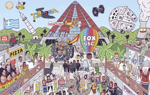 Celebrity, Fox, Fox, love, party, pizza, party, fun