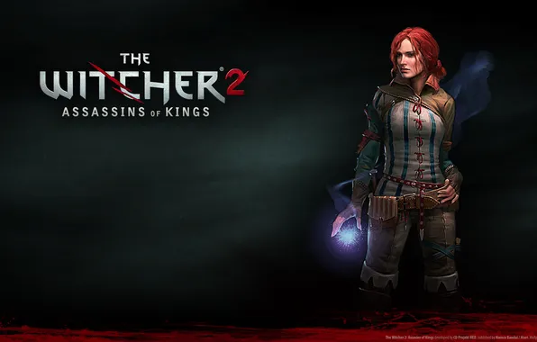 Picture the enchantress, Triss Merigold, The Witcher 2: assassins of kings