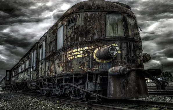 Picture the darkness, railroad, Ghosttrain