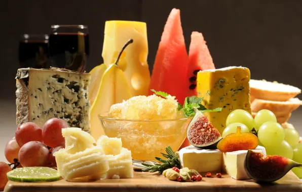 Cheese, cheese plate, French cuisine