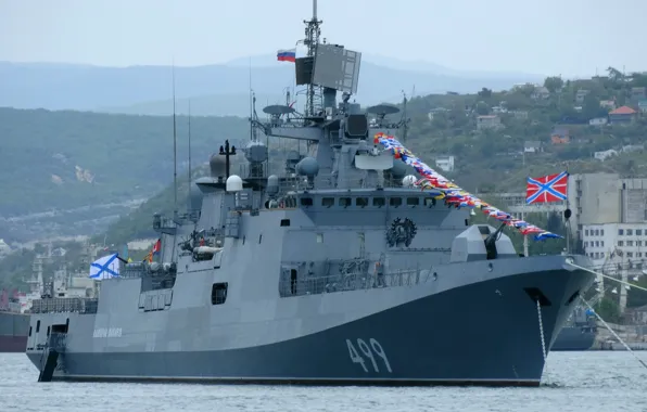 Frigate, Parade, Sevastopol, Admiral Makarov