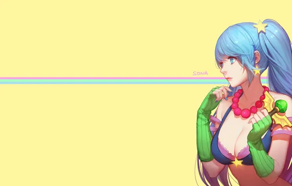 Picture girl, background, League of Legends, League Of Legends