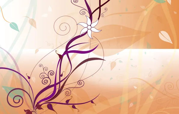Line, pattern, paint, plant, vector