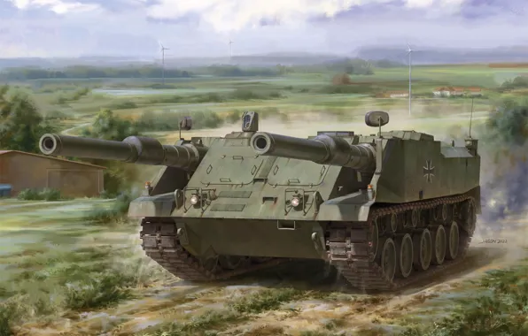 Germany, jason, average, The Bundeswehr, an experienced tank, Versuchstrager VT1-2, Leopard 3