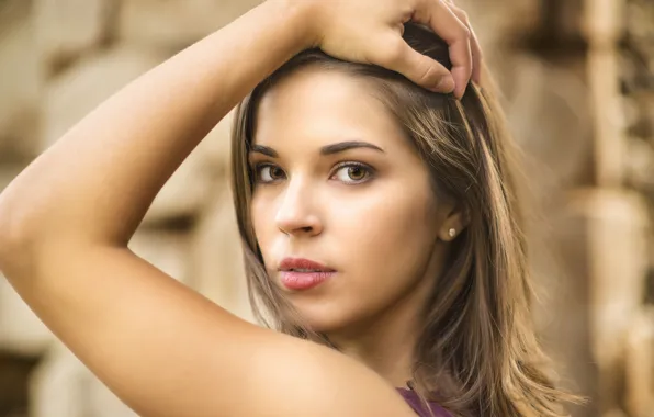 Look, girl, portrait