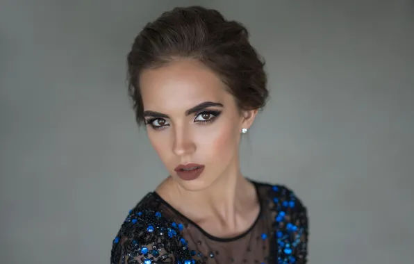Picture look, face, background, model, Viktoria