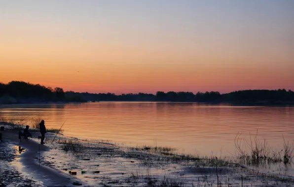 Dawn, Volga, Cheboksary