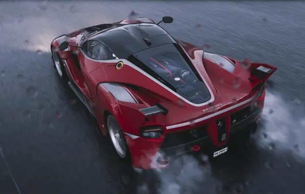 Track, Ferrari, sports car, FXX-K