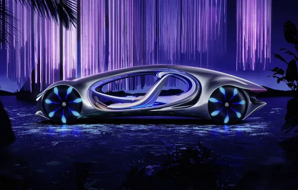 The concept, Vision, electric, 2020, AVTR, Mercedes-Benz