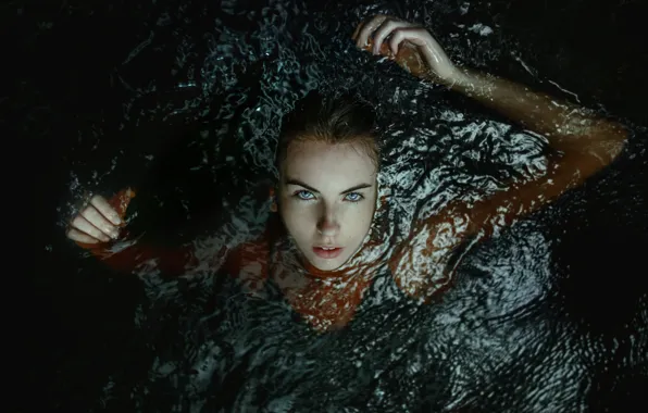 Picture girl, in the water, TJ Drysdale, Awaken