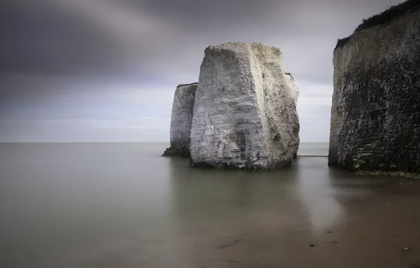 Sea, landscape, rocks