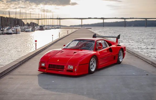 Ferrari, supercar, supercar, exterior, Evolution, 1985, the only instance, Ferrari 288 GTO