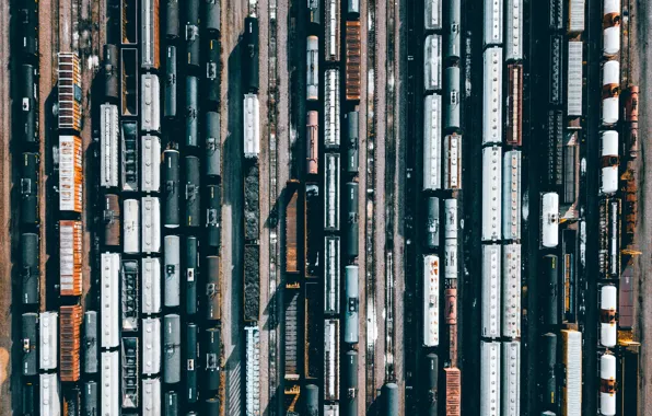 Train, station, the car, tank