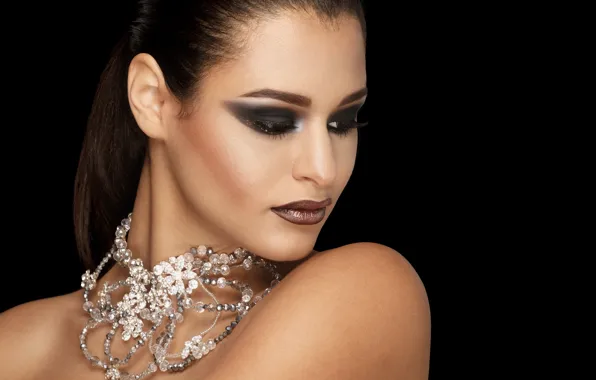 Picture decoration, face, style, model, makeup, Nadia